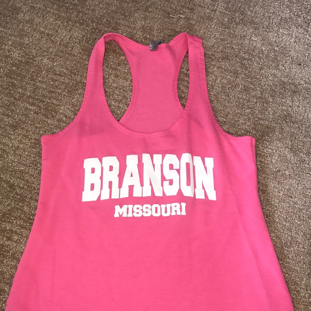 Hot pink tank top